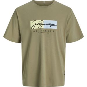 JACK & JONES Jorfrederiksberg Boxscript Tee Ss Sn Jnr voor heren, Silver Sage, 128