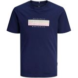 JACK & JONES Junior - T-shirt - Zwart - Katoen - Regular Fit