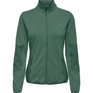 ONLY Fleecejack Dames - Eend Groen - Lange Mouwen