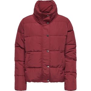 Only - Onlnewcool Puffer Jacket - Karanda Red - Damesjas