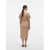 Mlmariano - Zwangerschapsjurk - V-Hals - Korte Mouwen - Regular Fit