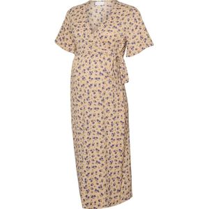 Mlmariano - Zwangerschapsjurk - V-Hals - Korte Mouwen - Regular Fit