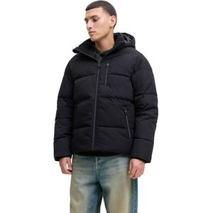 Jack & Jones - Jjeowen Puffer - Winterjas - Zwart - Heren