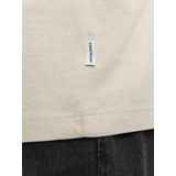 Jack & Jones - Plus Shirt - Beige Gemêleerd - T-shirt