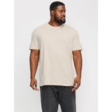 Jack & Jones - JJEORGANIC MEL TEE SS O-NECK NOOS PLS - T-shirt - Moonbeam - Slim Fit
