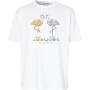 JACK & JONES JUNIOR - T-shirt - Wit - Katoen