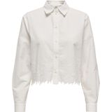 JDY - JDYNOLA SHORT SHIRT W. EMB. WVN - Blouse - Dames