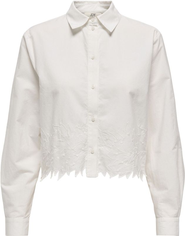 JDY - JDYNOLA SHORT SHIRT W. EMB. WVN - Blouse - Dames