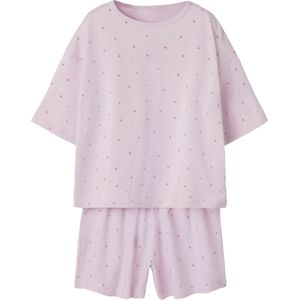 Name It - NKFNIGHTSET - Pyjama Set - Hartjesprint - Katoen - Jersey