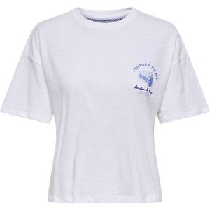 Only - Bone Dining To Box Shirt - Wit - Dames - Regular Fit