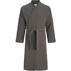 JACWAFFLE - Badjas - Wafelstructuur - 100% Katoen - Luchtig en Comfortabel