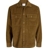 Jack & Jones - JJEPERFECT CORDUROY OVERSHIRT - Bruin - Heren Overhemd