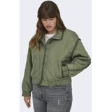 CarmaKoma - Bomber Jacker - Zwart - Lange Mouwen - Polyester Voering