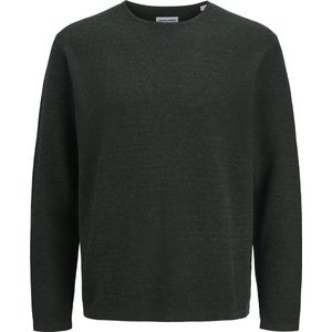 Basic Knit - Gebreide Trui - Grijs - 50% Katoen, 35% Gerecycled Katoen, 15% Gerecycled Polyester