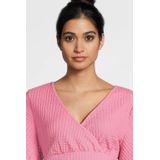 Jurk - V-Hals - 2/4 Mouwen - Voedingsfunctie - Regular Fit