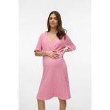 Jurk - V-Hals - 2/4 Mouwen - Voedingsfunctie - Regular Fit