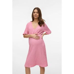 Jurk - V-Hals - 2/4 Mouwen - Voedingsfunctie - Regular Fit