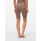 Zwangerschaps - Shorts - Zwart - Katoen - High Rise