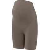 Zwangerschaps - Shorts - Zwart - Katoen - High Rise