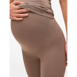 Zwangerschaps - Shorts - Zwart - Katoen - High Rise