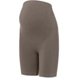 Zwangerschaps - Shorts - Zwart - Katoen - High Rise