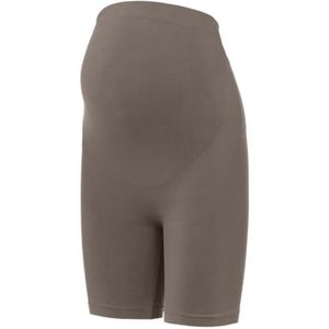 Zwangerschaps - Shorts - Zwart - Katoen - High Rise