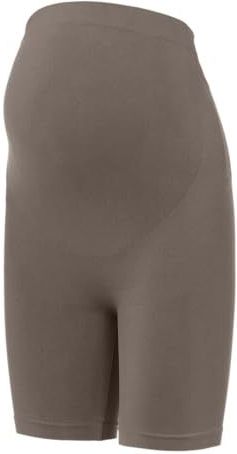 Zwangerschaps - Shorts - Zwart - Katoen - High Rise