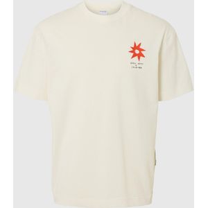 Selected Homme, Heren, Tops, Beige, Maat: XL