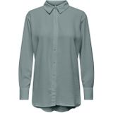 JDY - Overhemd - Wit - Polyester - Regular Fit