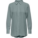 JDY - Overhemd - Wit - Polyester - Regular Fit