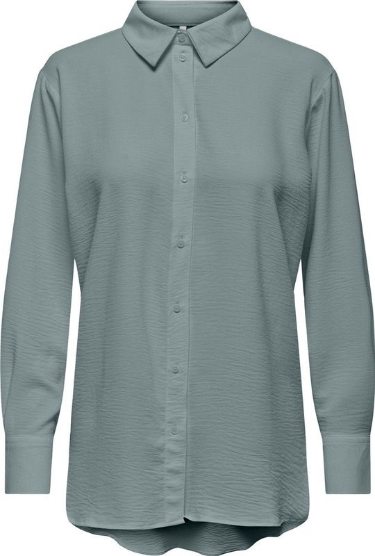 JDY - Overhemd - Wit - Polyester - Regular Fit