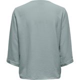 JDY - Geweven Overhemd - Wit - Polyester - Lange Mouwen