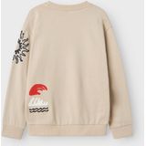 Name it - Nkmfesab - Sweatshirt - Taupe - Zomer