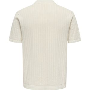 ONLY&SONS - ONSMOON REG 12 SS POLO KNIT NOOS - Heren Polo