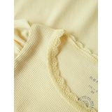 T-shirt - Gestreept - Ribgebreid - Katoen - Regular Fit - O-hals