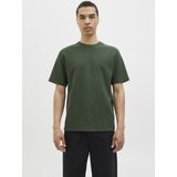 T-shirt - Ronde Hals - Korte Mouwen - Relaxte Pasvorm - 58% Polyester - 40% Katoen - 2% Elastaan