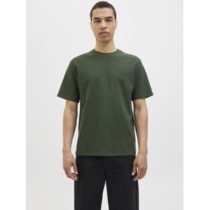 T-shirt - Ronde Hals - Korte Mouwen - Relaxte Pasvorm - 58% Polyester - 40% Katoen - 2% Elastaan