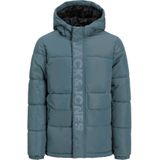 DreiMaster - Longcardigan - Blauw-Grijs - Dames