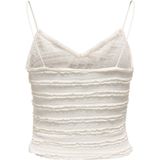 Spaghetti Top - Effen - Korte Pasvorm - Mouwloos - Slanke Pasvorm