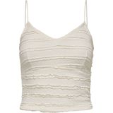 Spaghetti Top - Effen - Korte Pasvorm - Mouwloos - Slanke Pasvorm