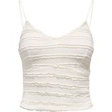 Spaghetti Top - Effen - Korte Pasvorm - Mouwloos - Slanke Pasvorm