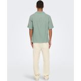 Only & sons onskyle 0158 ss shirt noos overhemd groen