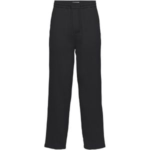 Onssinus - Loose Fit Broeken - Zwart - Katoen - Elastische Taille