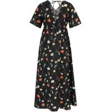 Zomerjurk - VMMFlora Olga - Viscose - Bloemenprint - 7/8 Lengte - Getailleerd