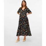 Zomerjurk - VMMFlora Olga - Viscose - Bloemenprint - 7/8 Lengte - Getailleerd
