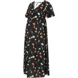 Zomerjurk - VMMFlora Olga - Viscose - Bloemenprint - 7/8 Lengte - Getailleerd