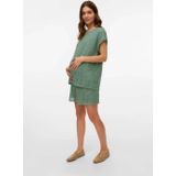 VERO MODA MATERNITY - Casual Short - Groen - Gehaakt