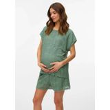 VERO MODA MATERNITY - Casual Short - Groen - Gehaakt