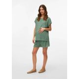 VERO MODA MATERNITY - Casual Short - Groen - Gehaakt