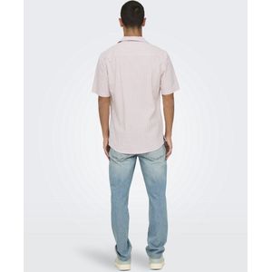 Only - ONSLounge - Overhemd - Blauw - Katoen